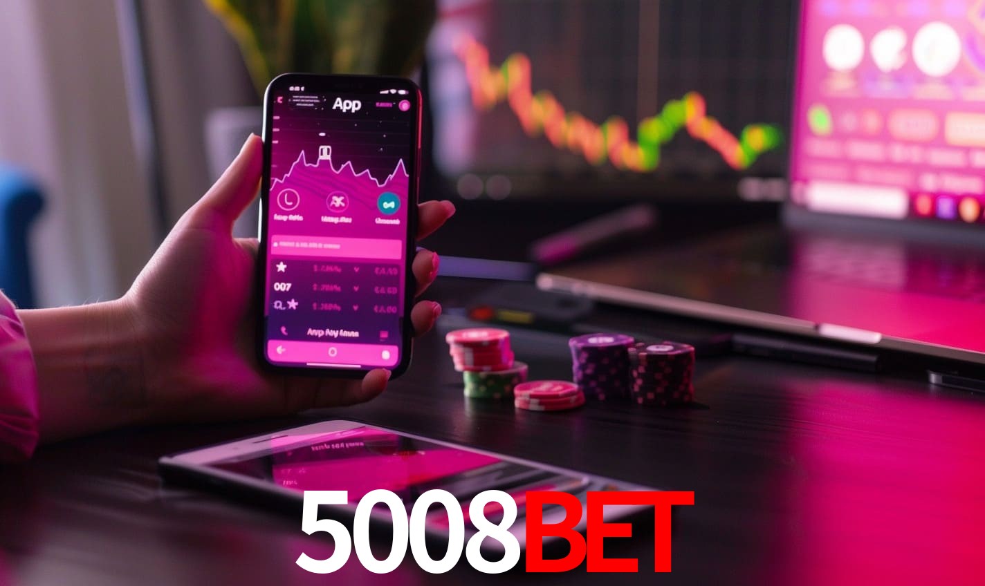 Recursos Exclusivos do App 5008BET - Modo Offline, Login Biométrico